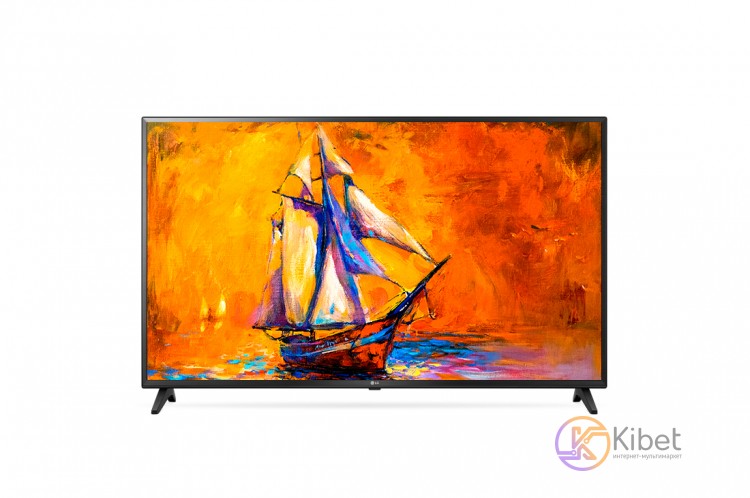 Телевизор 43' LG 43UK6200, LED Ultra HD 3840х2160 1500Hz, Smart TV, HDMI, USB, V