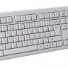 Клавиатура A4tech KM-720 White, Rus+Ukr, ergonomic USB