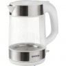 Чайник Gorenje K17GWE, White, 2200W, 1.7 л, индикатор уровня воды, стекло