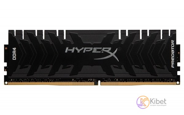 Модуль памяти 16Gb DDR4, 3000 MHz, Kingston HyperX Predator, Black, 15-15-15, 1.