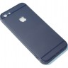 Накладка силиконовая для смартфона Apple iPhone 5 5s SE dark blue, матовый, выре