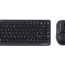 Комплект беспроводной A4tech Fstyler FG1112, Black, клавиатура+мышь