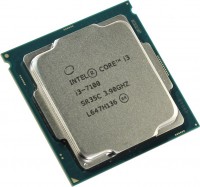 Процессор Intel Core i3 (LGA1151) i3-7100, Tray, 2x3,9 GHz, HD Graphic 630 (1100