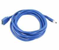 Кабель-удлинитель USB3.0 3 м Atcom Blue (6149)