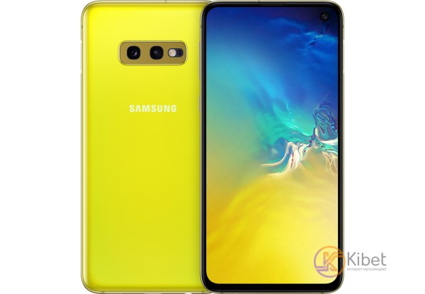 Смартфон Samsung Galaxy S10e, Yellow, 2 NanoSim, 5.8' (2280x1080) Dynamic AMOLED