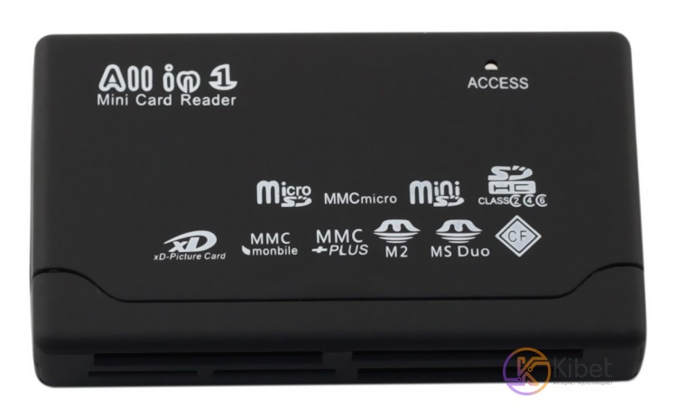 Card Reader внешний AtCom TD2031 ALL IN 1 MS microSD SDHC T-Flash M2 (10731)