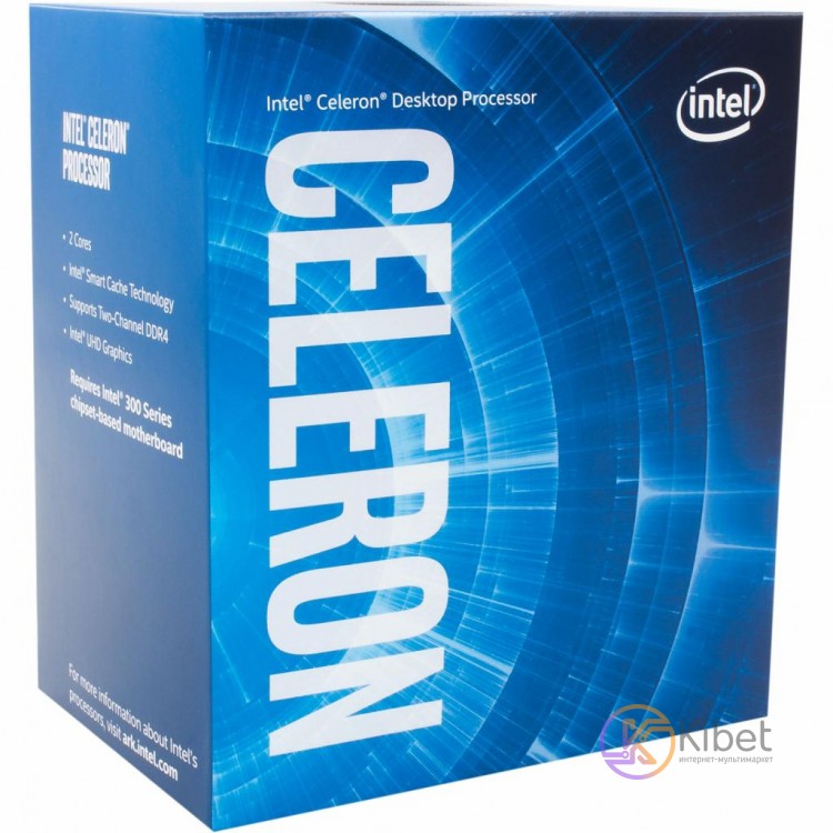 Процессор Intel Celeron (LGA1151) G4930, Box, 2x3.2 GHz, UHD Graphic 610 (1050 M