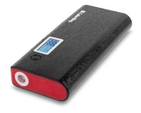 Универсальная мобильная батарея 10000 mAh, ColorWay, Black Red, 1xUSB 5V 2.1A, 1