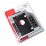 Шасси для ноутбука Maiwo, Black, 9.5 мм (для отсека Apple Macbook), для SATA 2.5