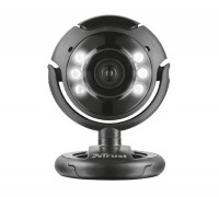 Web камера Trust SpotLight Pro, Black, 1.3 Mp, 1280x1024, USB 2.0, встроенный ми