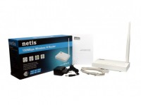 Роутер Netis WF2411E, Wi-Fi 802.11b g n, до 150 Mb s, 2.4GHz, 4 LAN 10 100 Mb s,