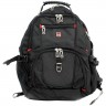 Рюкзак для ноутбука 16' Continent BP-301BK, Black, нейлон полиэстер, 38,4 x 26 x