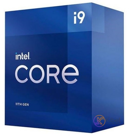Процессор Intel Core i9 (LGA1200) i9-11900F, Box, 8x2.5 GHz (Turbo Boost 5.2 GHz