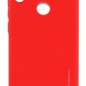 Накладка силиконовая для смартфона Huawei Y6 (2019) Honor 8A, SMTT matte Red