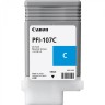 Картридж Canon PFI-107, Cyan, iPF680 685 780 785, 130 мл (6706B001)