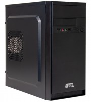 Корпус GTL 1603+ Black, 400 Вт, Mini Tower, Micro ATX Mini ITX, 2xUSB 2.0, 1x1