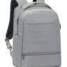 Рюкзак для ноутбука 15.6' RivaCase Biscayne, Grey, полиэстер, 305 x 430 x 190 мм