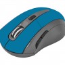 Мышь беспроводная Defender Accura MM-965, Blue Black, USB, оптическая, 800 1200