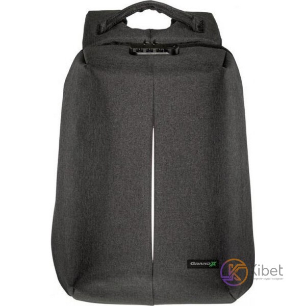 Рюкзак для ноутбука 16' Grand-X RS-525, Black, с защитой от проникновения и функ
