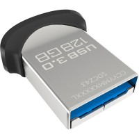 USB 3.0 Флеш накопитель 128Gb SanDisk Ultra Fit, 130Mb s, SDCZ43-128G-G46