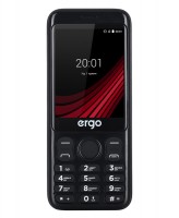 Мобильный телефон Ergo F285 Wide Dual Sim Black, 2 Sim, 2.8' TFT 240 x 320, Micr