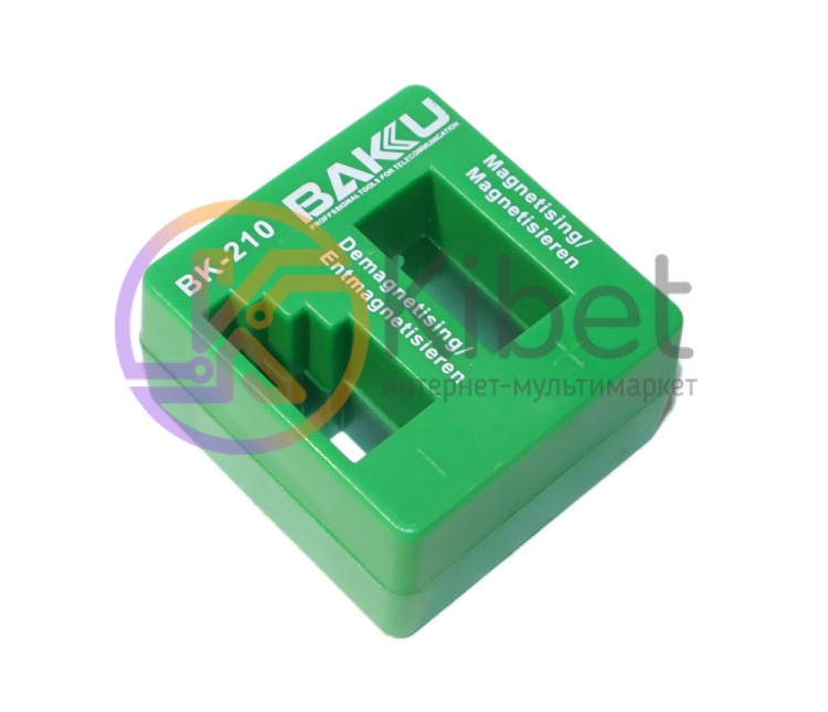 Магнит для отверток Bakku Bk-210, green