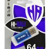 USB Флеш накопитель 64Gb Hi-Rali Rocket series Blue,(HI-64GBVCBL)