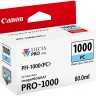 Картридж Canon PFI-1000PC, Photo Cyan, imagePROGRAF PRO-1000, 80 мл (0550C001)