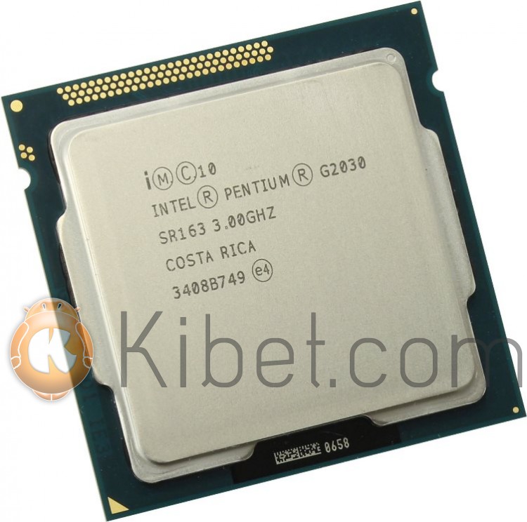 Процессор Intel Pentium (LGA1155) G2030, Tray, 2x3,0 GHz, HD Graphic (1050 MHz),