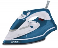 Утюг Scarlett SC-SI30K17 Blue, 2400W, подошва KeramoPro, сухое глажение, разбрыз