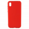 Накладка силиконовая для смартфона Huawei Y5 (2019), Soft case matte, Red