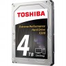 Жесткий диск 3.5' 4Tb Toshiba High-Performance X300, SATA3, 128Mb, 7200 rpm (HDW