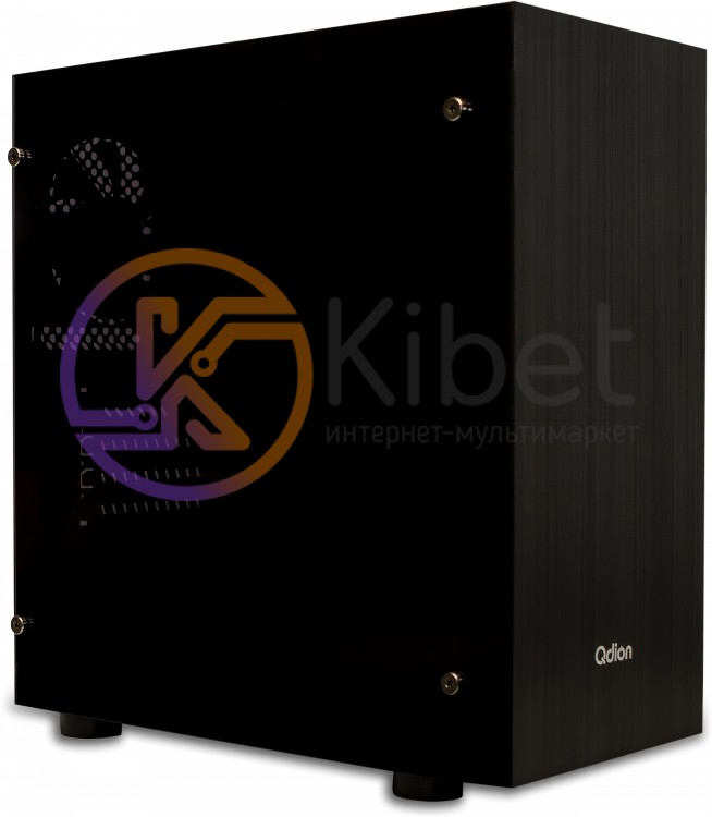 Корпус FSP Qdion QD-701BGM Black, без БП, ATX Micro ATX Mini ITX, 2 x 3.5mm,