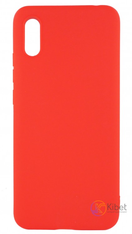 Накладка силиконовая для смартфона Xiaomi Redmi 9A, Soft case matte Red