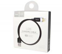 Кабель USB - Lightning, Hoco U28, Black, 1м, магнитный