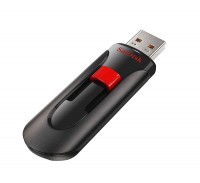 USB Флеш накопитель 32Gb SanDisk Cruzer Glide Black Red (SDCZ60-032G-B35)