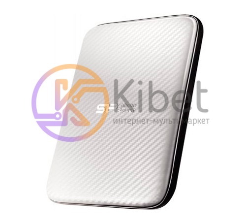 Внешний жесткий диск 500Gb Silicon Power Diamond D20, White, 2.5', USB 3.0 (SP50