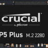 Твердотельный накопитель M.2 2Tb, Crucial P5 Plus, PCI-E 4x 4.0, 3D TLC, 6600 50