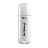 USB Флеш накопитель 64Gb Transcend JetFlash 370, White (TS64GJF370)