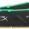 Модуль памяти 16Gb x 2 (32Gb Kit) DDR4, 3466 MHz, Kingston HyperX Fury RGB, Blac