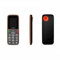 Мобильный телефон Sigma mobile Comfort 50 mini3 Grey Orange 'бабушкофон', 2 Sim,