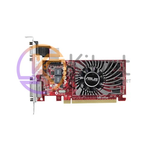 Видеокарта Radeon R7 240, Asus, 2Gb DDR3, 128-bit, VGA DVI HDMI, 780 1800 MHz (R