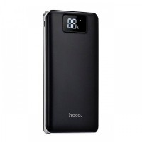 Универсальная мобильная батарея 15000 mAh, Hoco B23A, Black, 3xUSB, 1A 1A 2A, ка