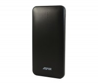 Универсальная мобильная батарея 5000 mAh, Aspor A337 Ultrathin (1.0A, 2USB) Blac