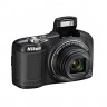 Фотоаппарат Nikon Coolpix L620 Black, 1 2.3', 18.1Mpx, LCD 3', зум оптический 14
