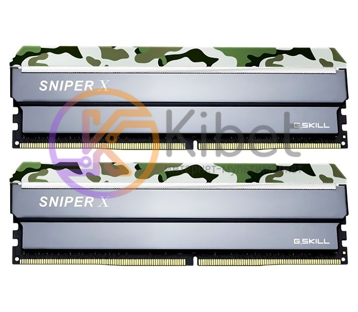 Модуль памяти 8Gb x 2 (16Gb Kit) DDR4, 3000 MHz, G.Skill Sniper X, 16-18-18-38,