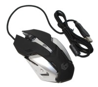 Мышь Gembird MUSG-07 Black, Optical, USB, 3200 dpi
