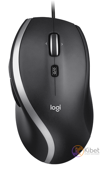 Мышь Logitech M500s, Black, USB, оптическая, 400-4000 dpi, 7 кнопок, 1.8 м (910-