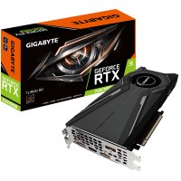 Видеокарта GeForce RTX 2080 SUPER, Gigabyte, TURBO, 8Gb DDR6, 256-bit, HDMI 3xDP