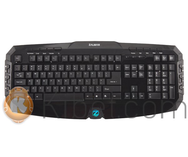 Клавиатура Zalman ZM-K300M Black, USB, игровая, мультимедийная